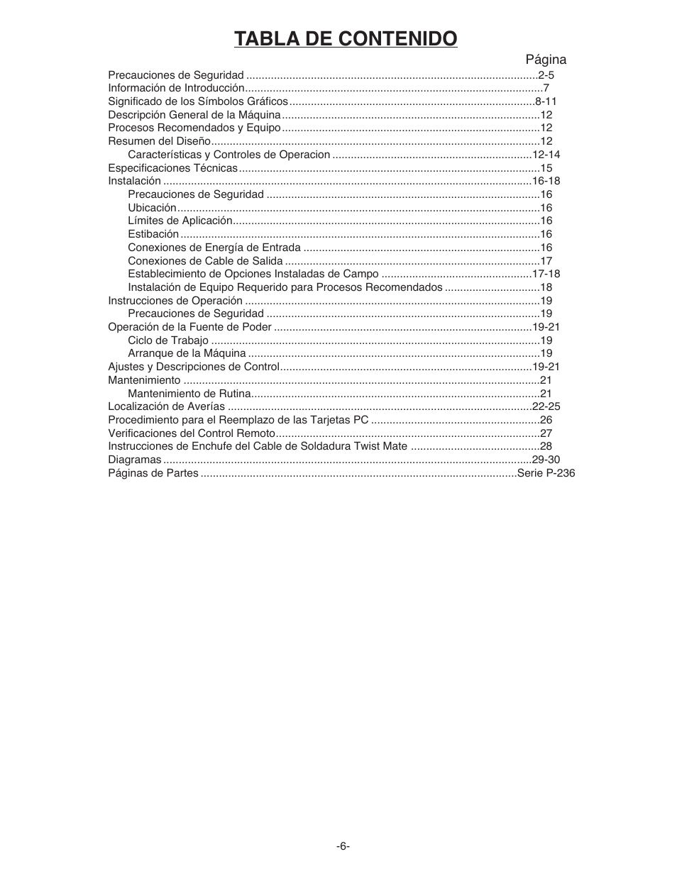 Lincoln Electric IM481 IDEALARC 500-I User Manual | Page 6 / 35