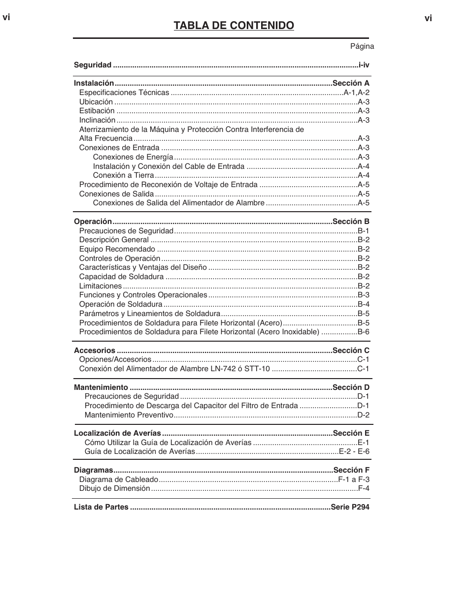 Lincoln Electric IM582 INVERTEC STT II User Manual | Page 7 / 38