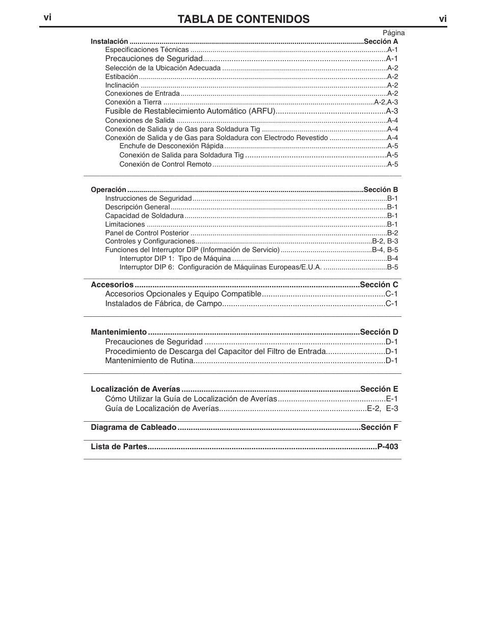 Lincoln Electric IM737 INVERTEC V160-S User Manual | Page 7 / 29