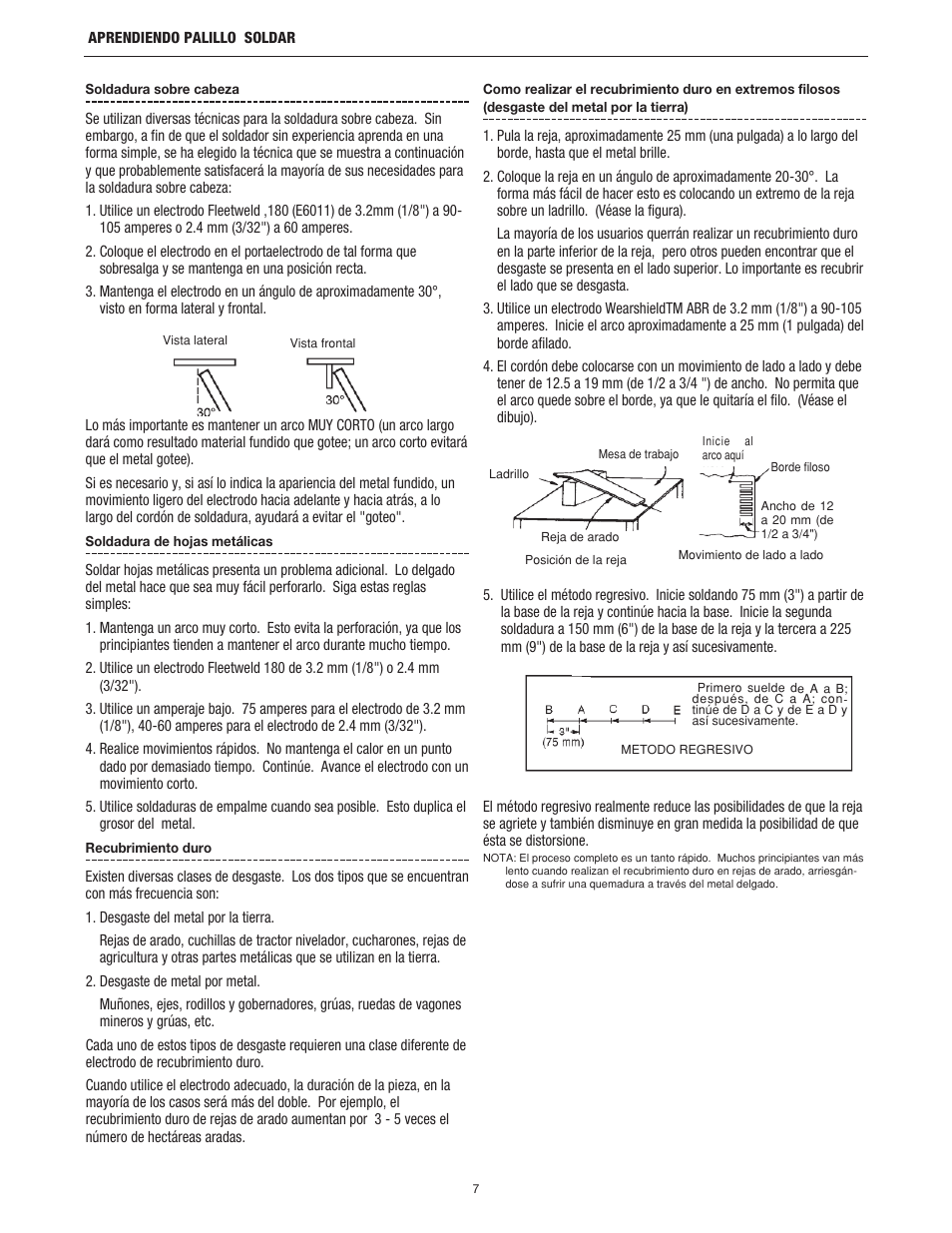 Lincoln Electric LTW2 LEARNING TO STICK WELD User Manual | Page 21 / 36