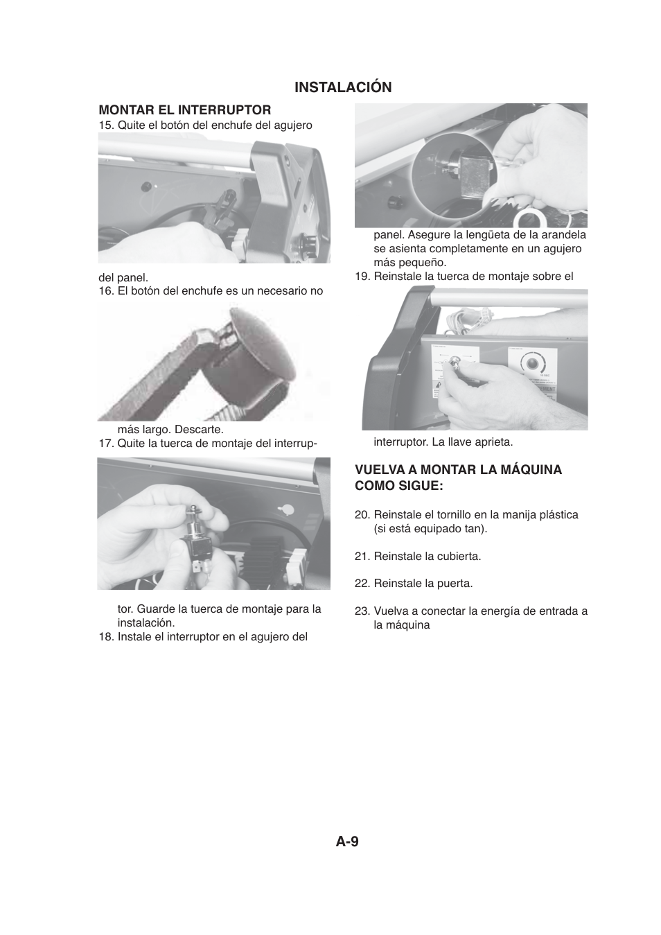 Lincoln Electric IMt913 MAGNUM 100SG SPOOL GUN User Manual | Page 53 / 118