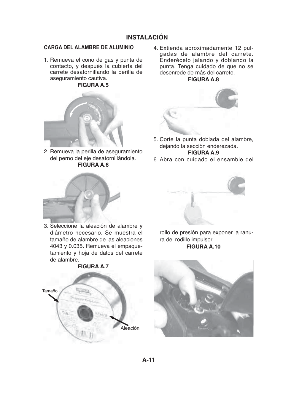 Lincoln Electric IMt913 MAGNUM 100SG SPOOL GUN User Manual | Page 55 / 118