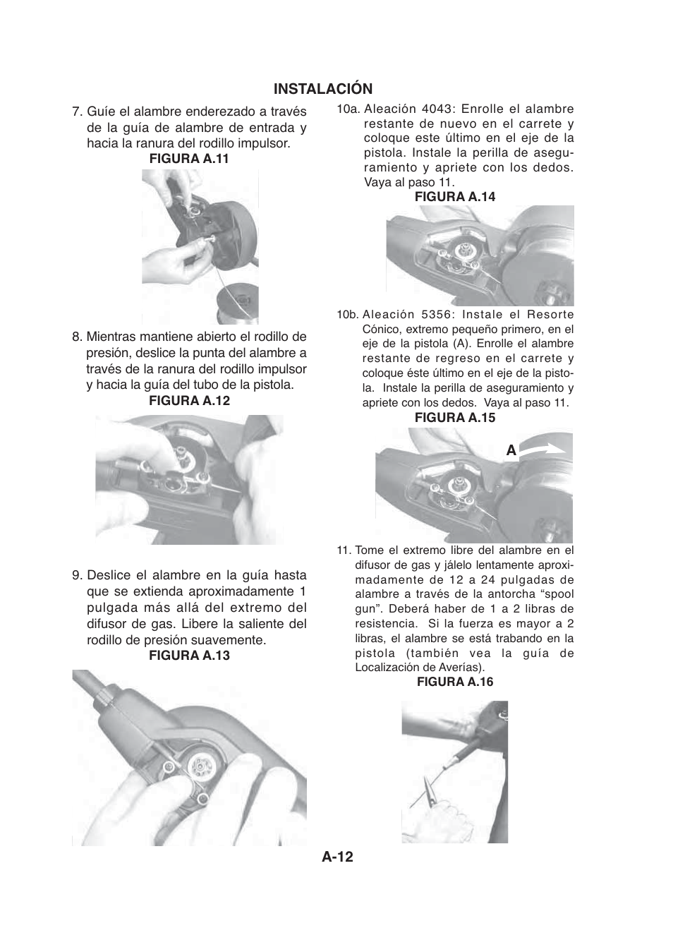 Lincoln Electric IMt913 MAGNUM 100SG SPOOL GUN User Manual | Page 56 / 118