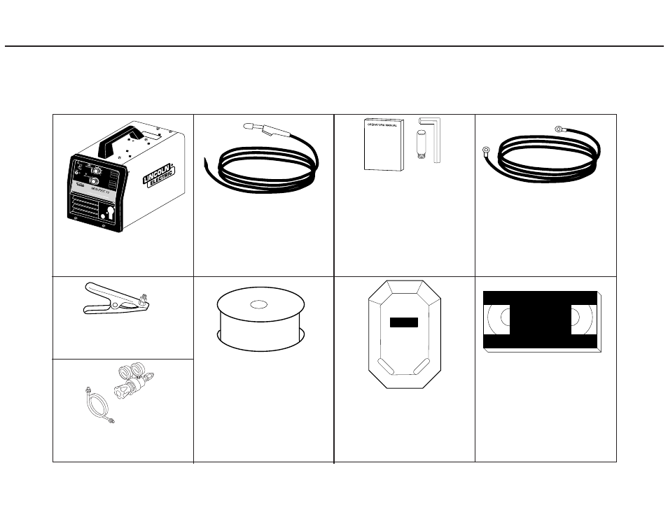 Identify and locate components, Instalación reconnaître et repérer les composants, Installation | Lincoln Electric IMt551 MIG-PAK 10 User Manual | Page 10 / 64