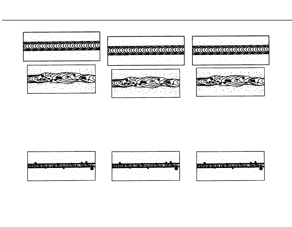 Troubleshooting welds, Localización de averías en soldaduras, Correction des défauts de soudage | Lincoln Electric IMt551 MIG-PAK 10 User Manual | Page 44 / 64