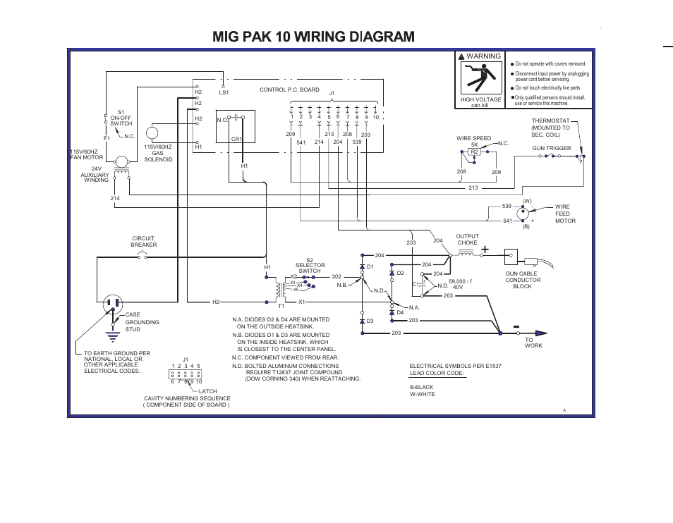 Lincoln Electric IMt783 MIG-PAK 10 User Manual | Page 39 / 44