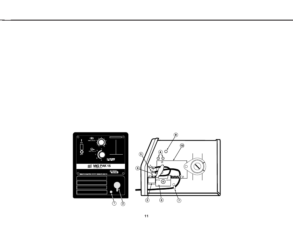 Installation instalación installation | Lincoln Electric IMt552 MIG-PAK 15 User Manual | Page 11 / 64