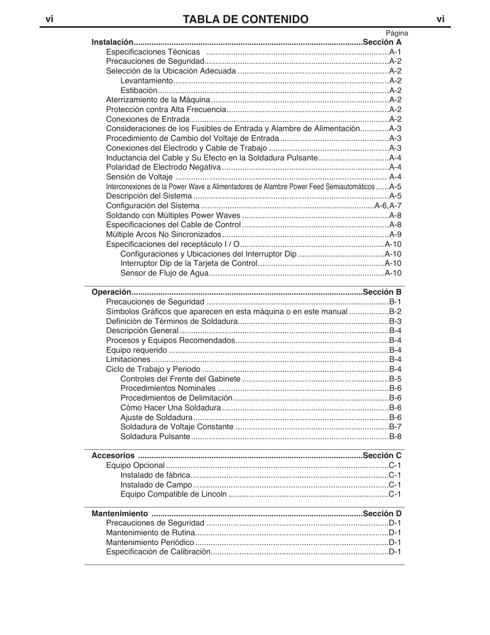 Lincoln Electric IM771 POWER WAVE 455M_STT User Manual | Page 7 / 43