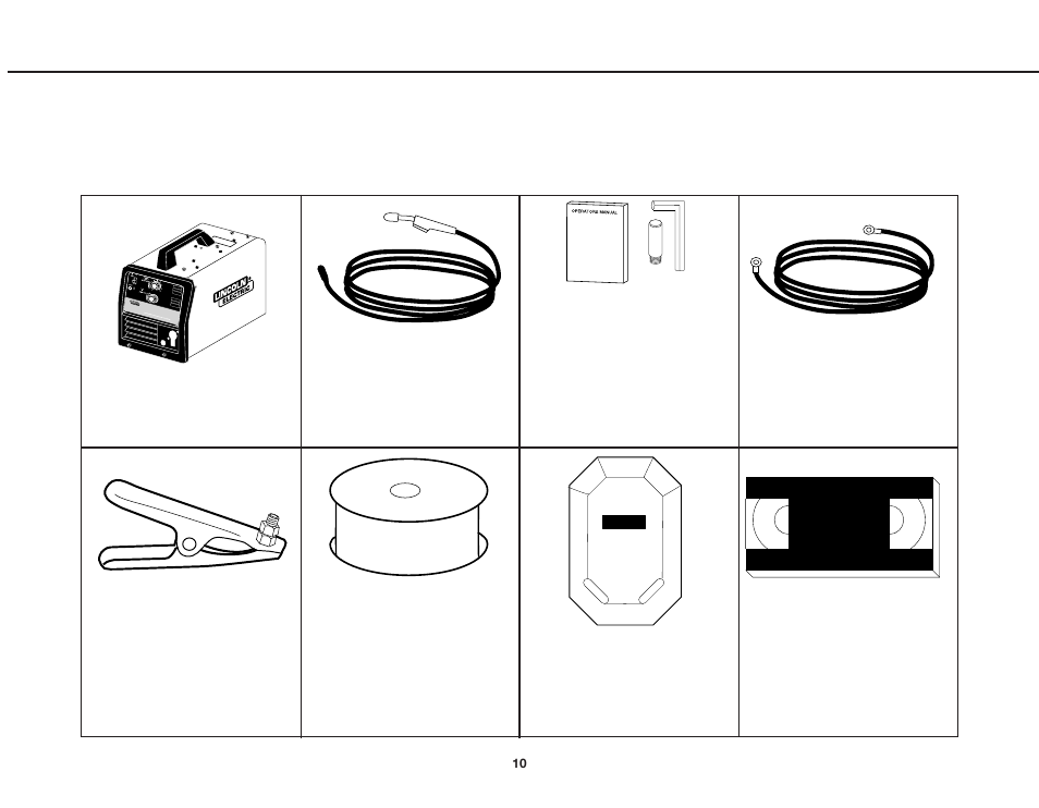 Identify and locate components, Instalación reconnaître et repérer les composants, Installation | Lincoln Electric IM739 PRO-Core 100 User Manual | Page 10 / 52