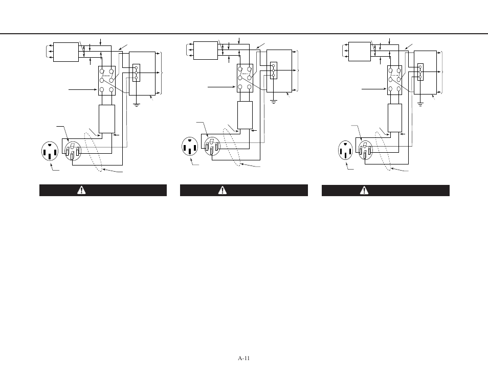 Warning advertencia avertissement, Instalacion installation installation, A-11 | Lincoln Electric IMt661 RANGER 250 User Manual | Page 20 / 68