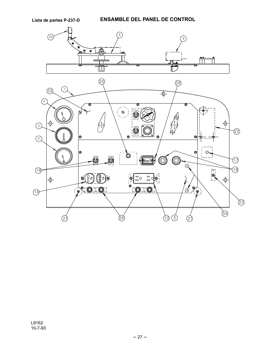 Lincoln Electric IM518 SA 250 PERKINS User Manual | Page 28 / 39