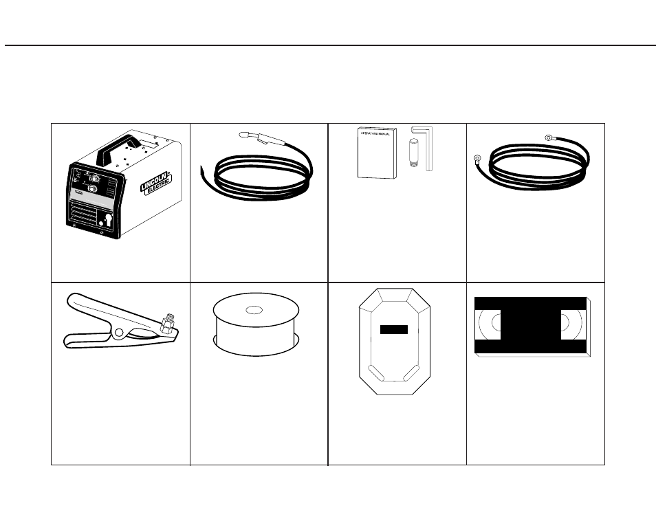 Identify and locate components, Instalación reconnaître et repérer les composants, Installation | Lincoln Electric IMT782 WELD-PAK 100 User Manual | Page 10 / 36