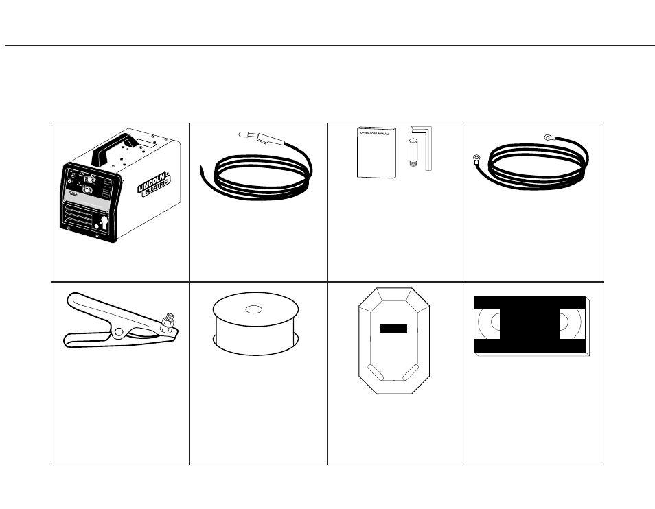 Identify and locate components, Instalación reconnaître et repérer les composants, Installation | Lincoln Electric IMT780 WELD-PAK 100 HD User Manual | Page 10 / 36