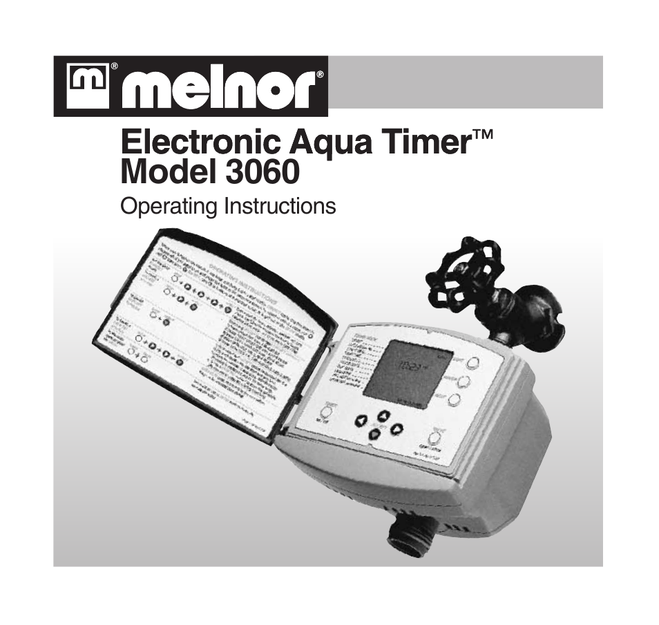 Melnor 3060 - Original User Manual | 59 pages