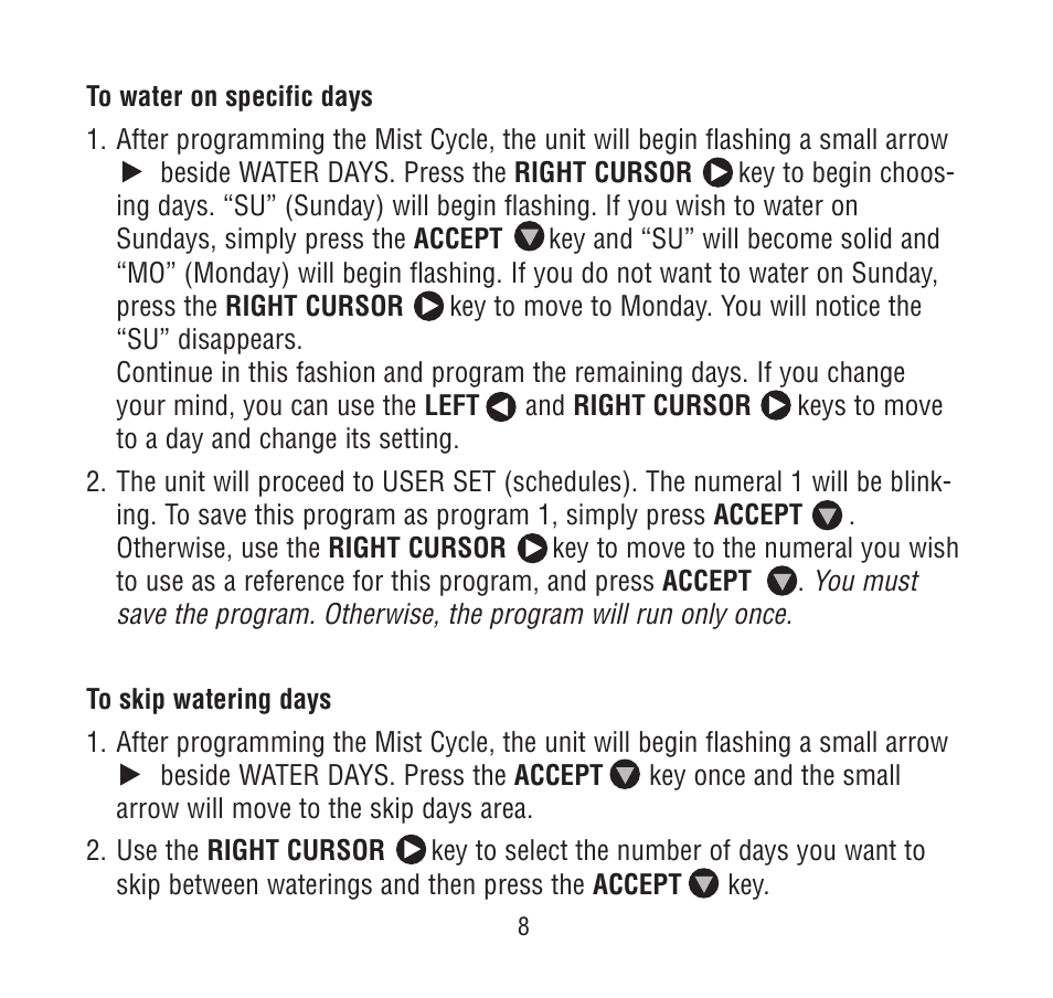 Melnor 3060 - Original User Manual | Page 11 / 59