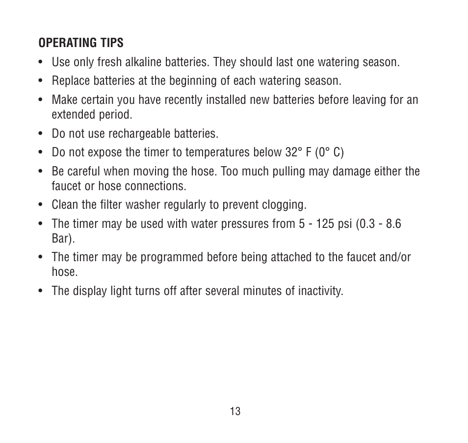 Melnor 3060 - Original User Manual | Page 16 / 59