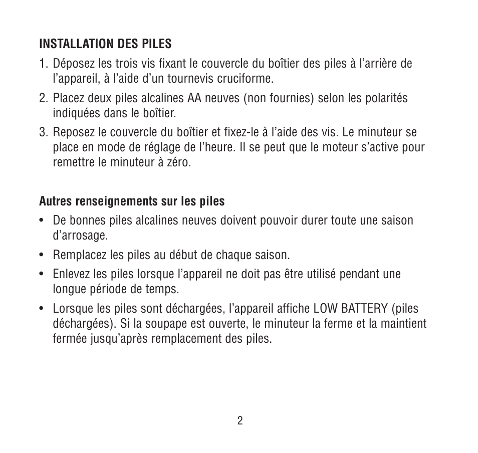 Melnor 3060 - Original User Manual | Page 24 / 59