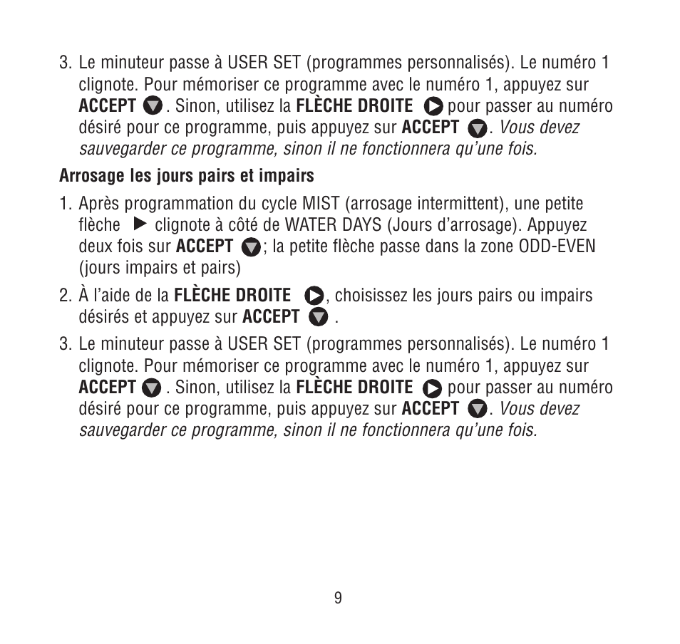 Melnor 3060 - Original User Manual | Page 31 / 59