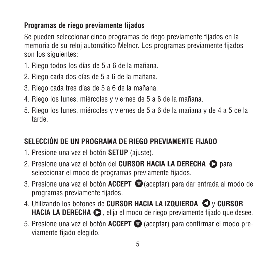 Melnor 3060 - Original User Manual | Page 46 / 59