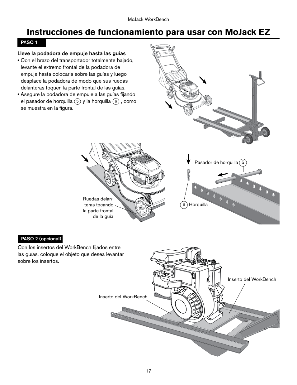 MoJack Workbench Attachment User Manual | Page 17 / 32