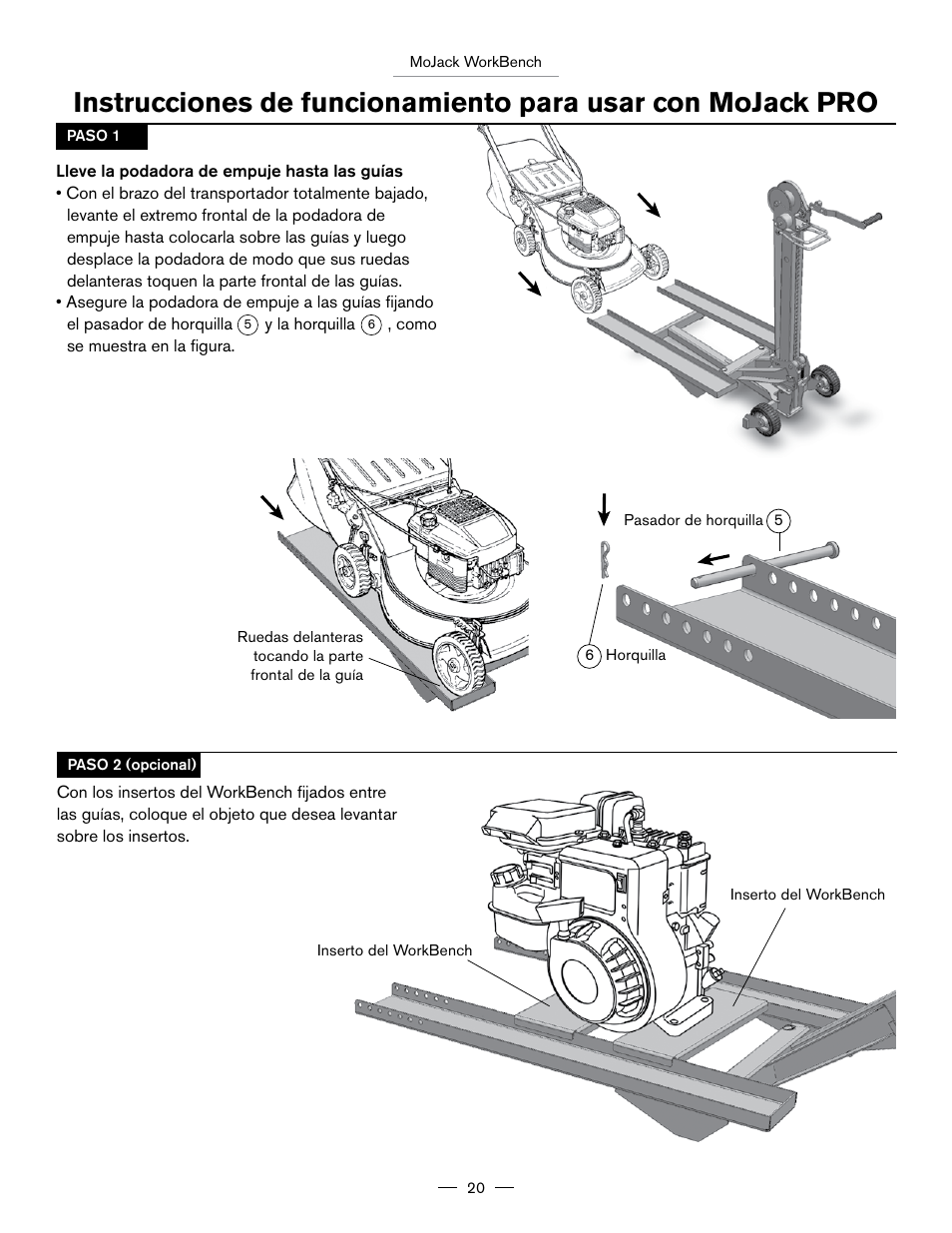 MoJack Workbench Attachment User Manual | Page 20 / 32