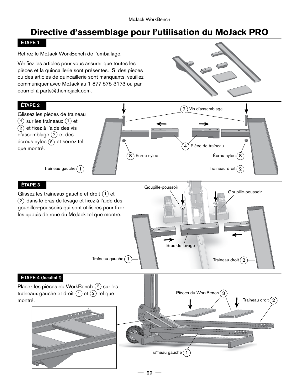 MoJack Workbench Attachment User Manual | Page 29 / 32