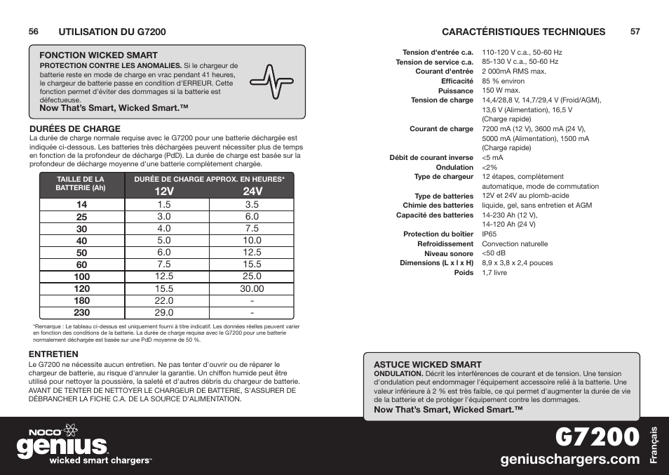 G7200 | NOCO Genius G7200 User Manual | Page 30 / 52