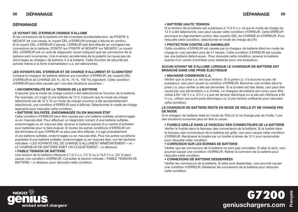 G7200 | NOCO Genius G7200 User Manual | Page 31 / 52