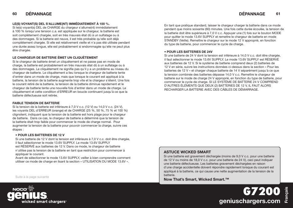 G7200 | NOCO Genius G7200 User Manual | Page 32 / 52