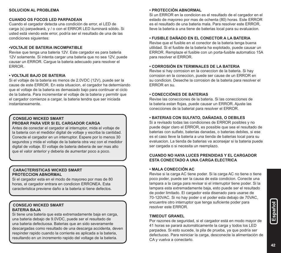 NOCO Genius GEN Series User Manual | Page 22 / 23