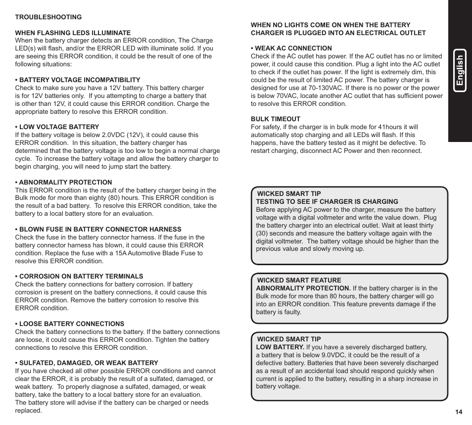 NOCO Genius GEN Series User Manual | Page 8 / 23