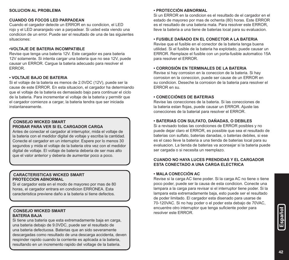 NOCO Genius GEN Mini Series User Manual | Page 22 / 23
