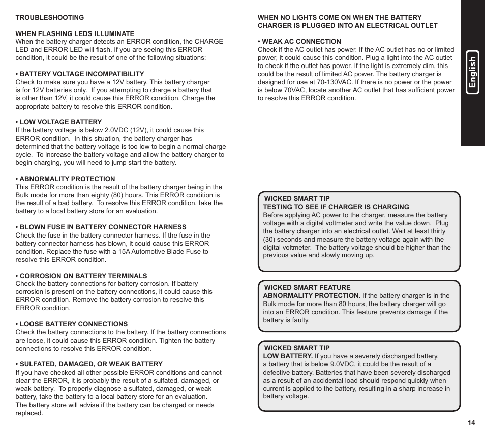 NOCO Genius GEN Mini Series User Manual | Page 8 / 23