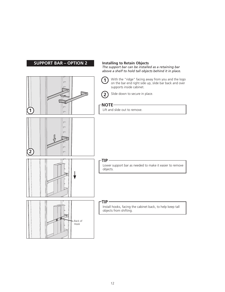 ODL ON HAND In-Door Storage and Communication System User Manual | Page 12 / 22