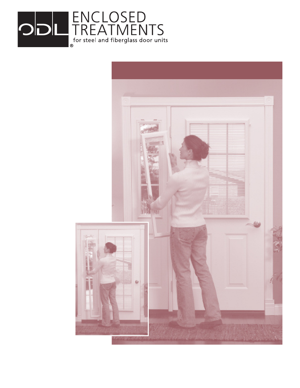 ODL Add-on/DIY Blinds—raised frame sidelights User Manual | 12 pages