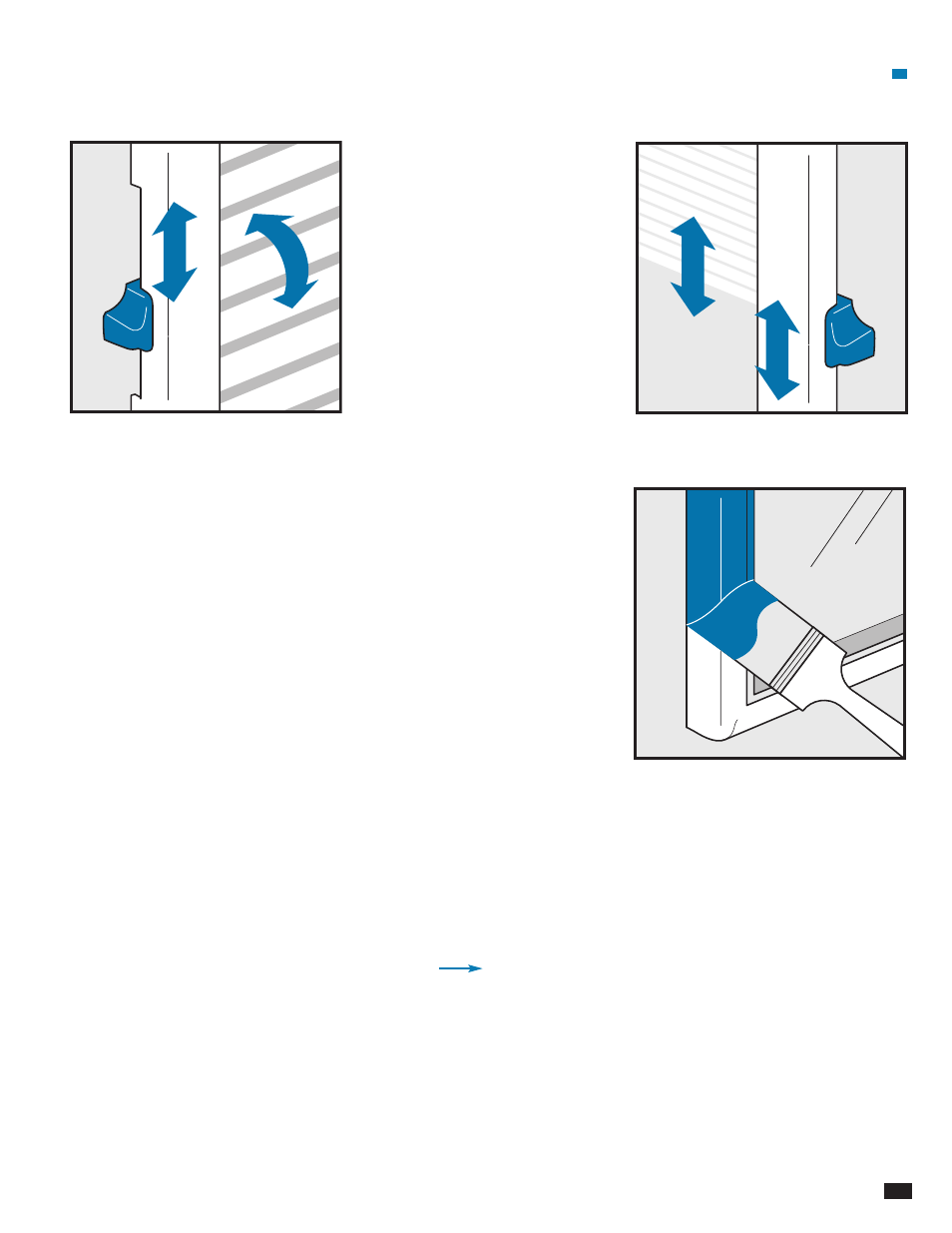 Mantenimiento, Para abrir/cerrar, Para subir y bajar | Previniendo la condensación, Funcionamiento | ODL Add-on/DIY Blinds —flush frame door glass User Manual | Page 11 / 20