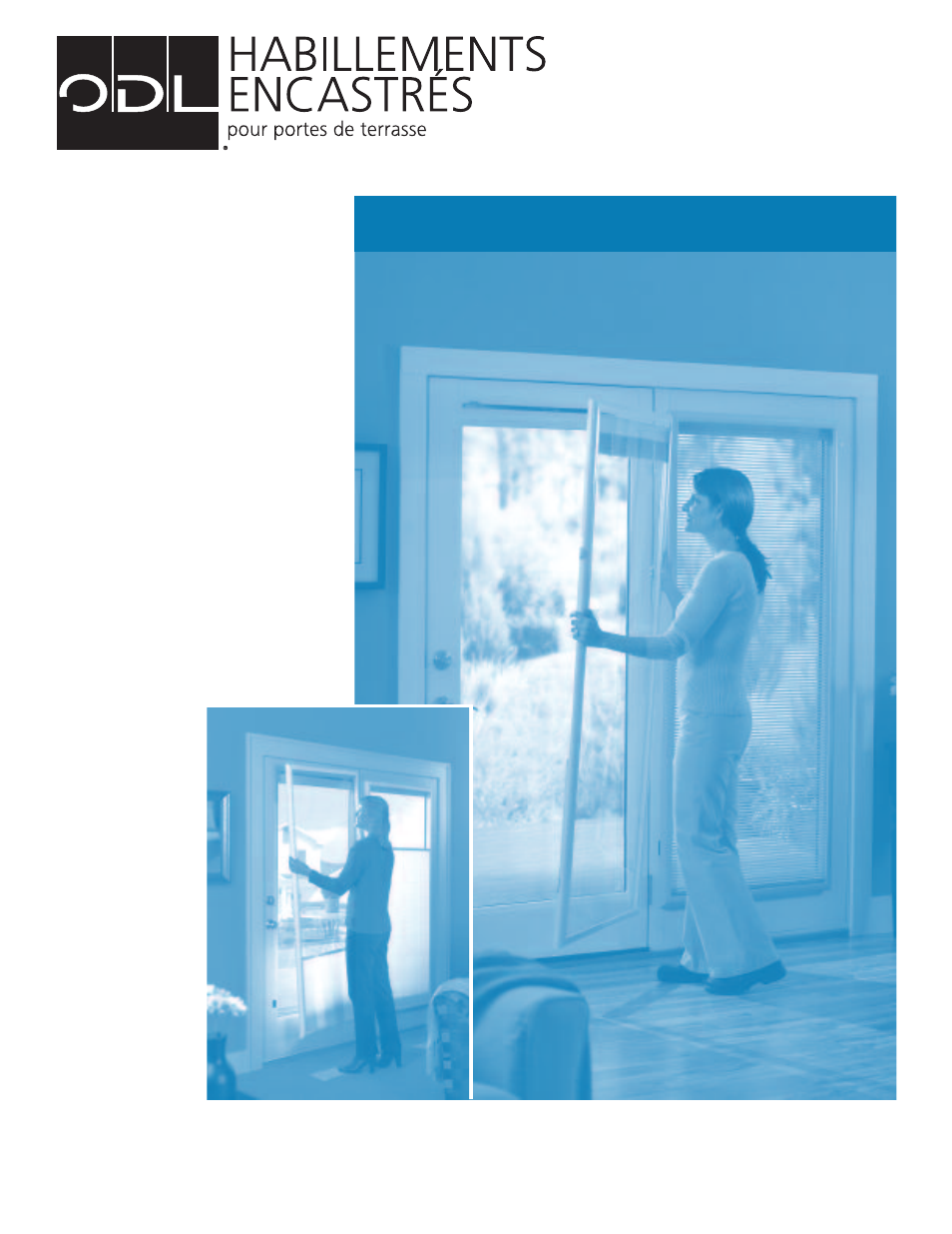 Faciles à ajouter. faciles à utiliser | ODL Add-on/DIY Blinds —flush frame door glass User Manual | Page 13 / 20