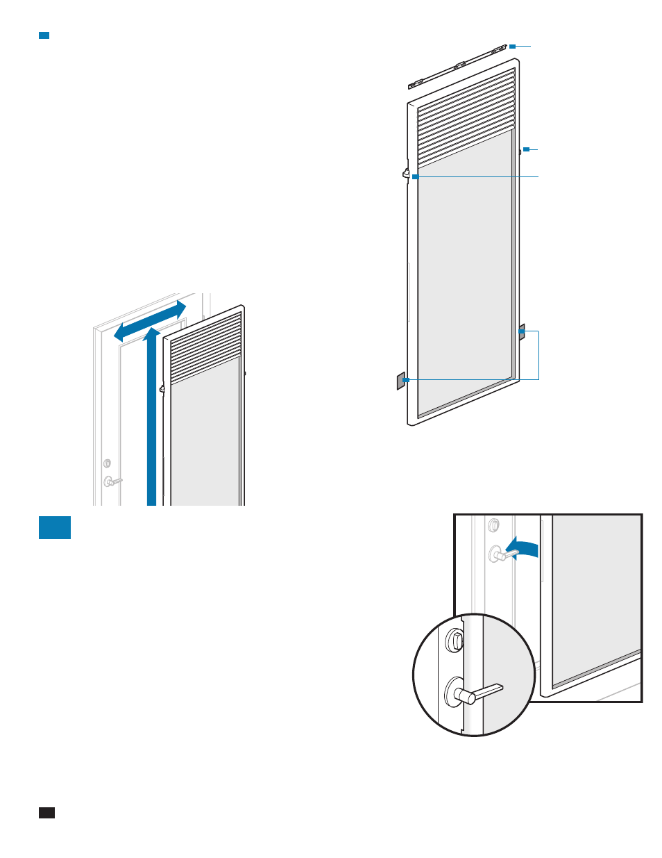 Does it fit, Door hardware interference | ODL Add-on/DIY Blinds —flush frame door glass User Manual | Page 2 / 20