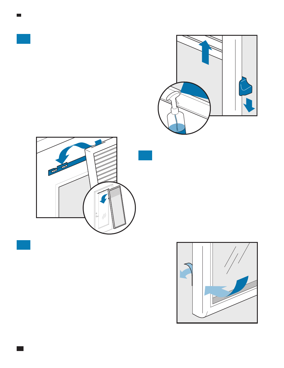 ODL Add-on/DIY Blinds —flush frame door glass User Manual | Page 4 / 20