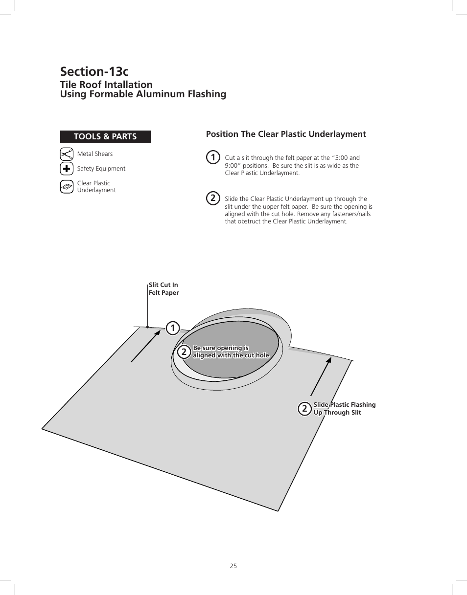 ODL Tubular Skylight User Manual | Page 25 / 31