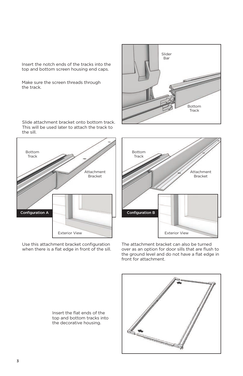 ODL Brisa Retractable Screen Doors - sliding doors User Manual | Page 4 / 16