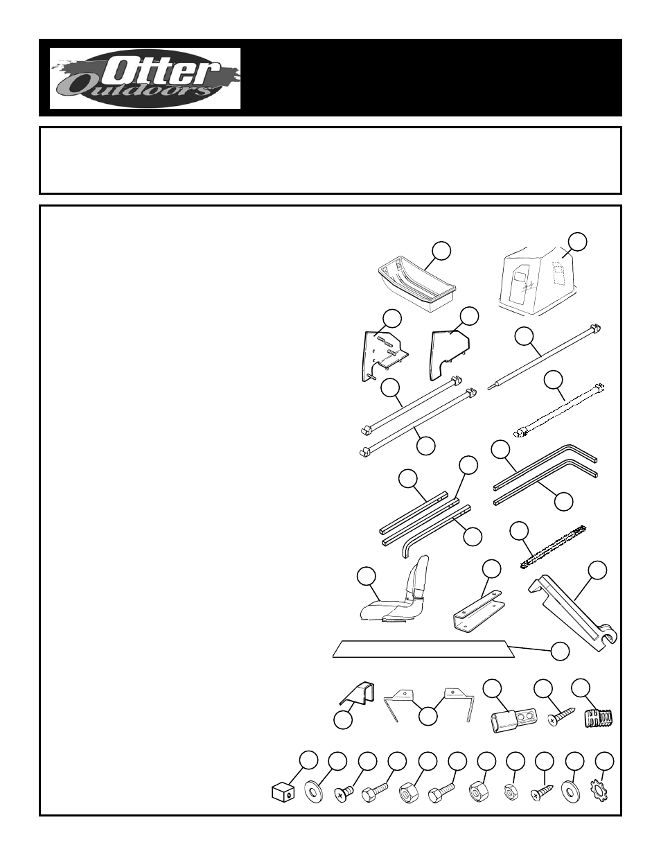 Otter Outdoors Pro XT 1200 Lodge User Manual | 13 pages