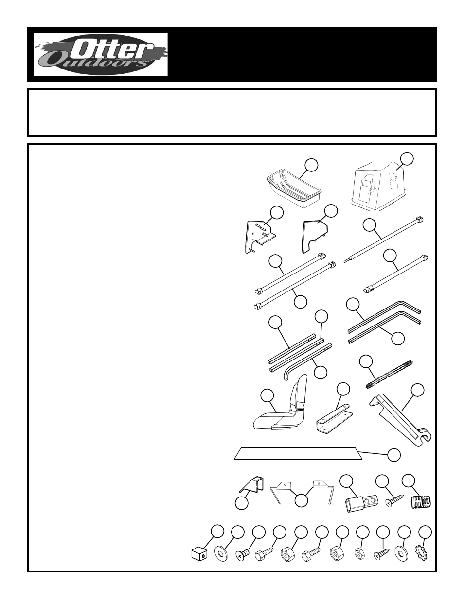 Otter Outdoors Pro XT 1200 Cabin User Manual | 13 pages