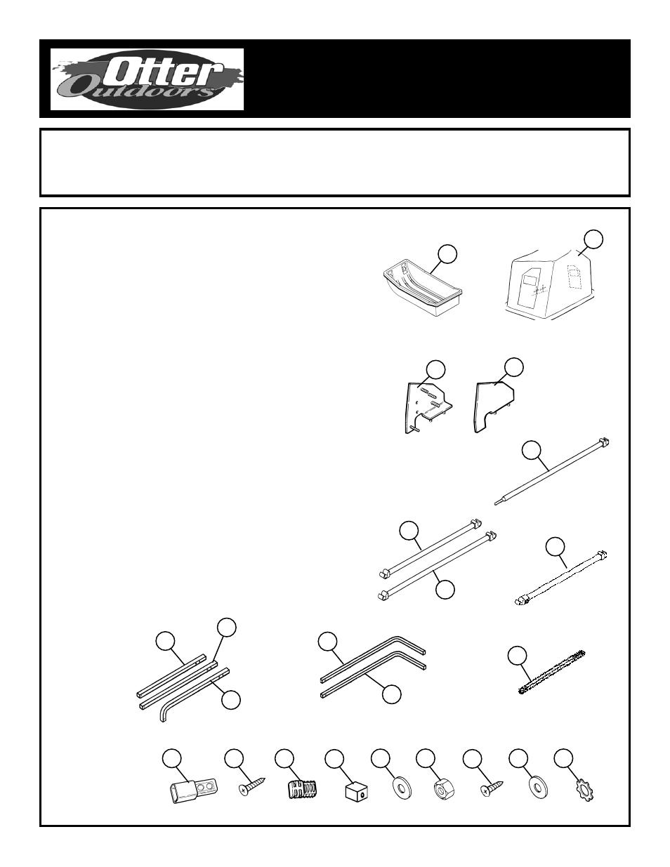Otter Outdoors XT 650 Lodge User Manual | 10 pages