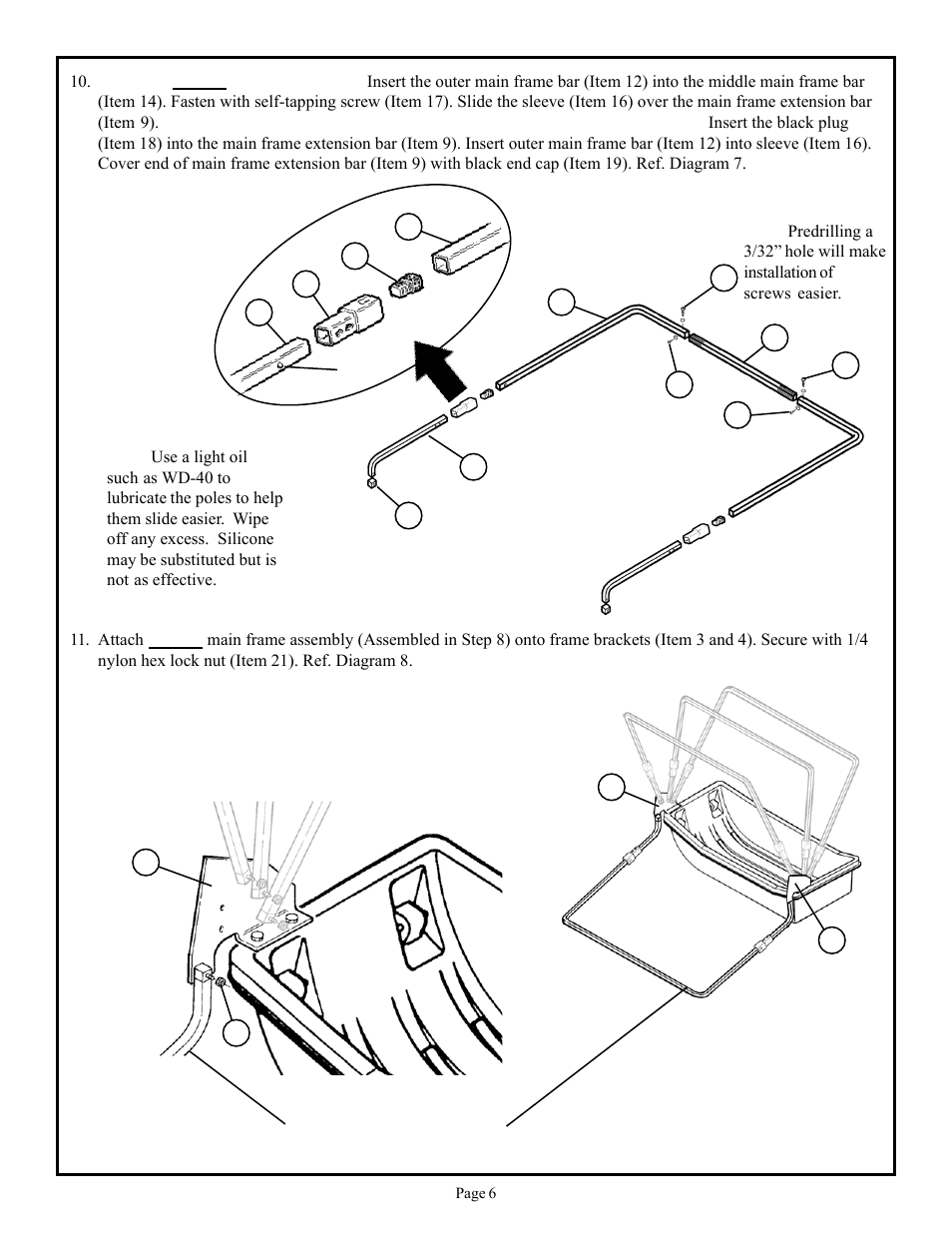 Otter Outdoors Pro Ice Resort User Manual | Page 6 / 10