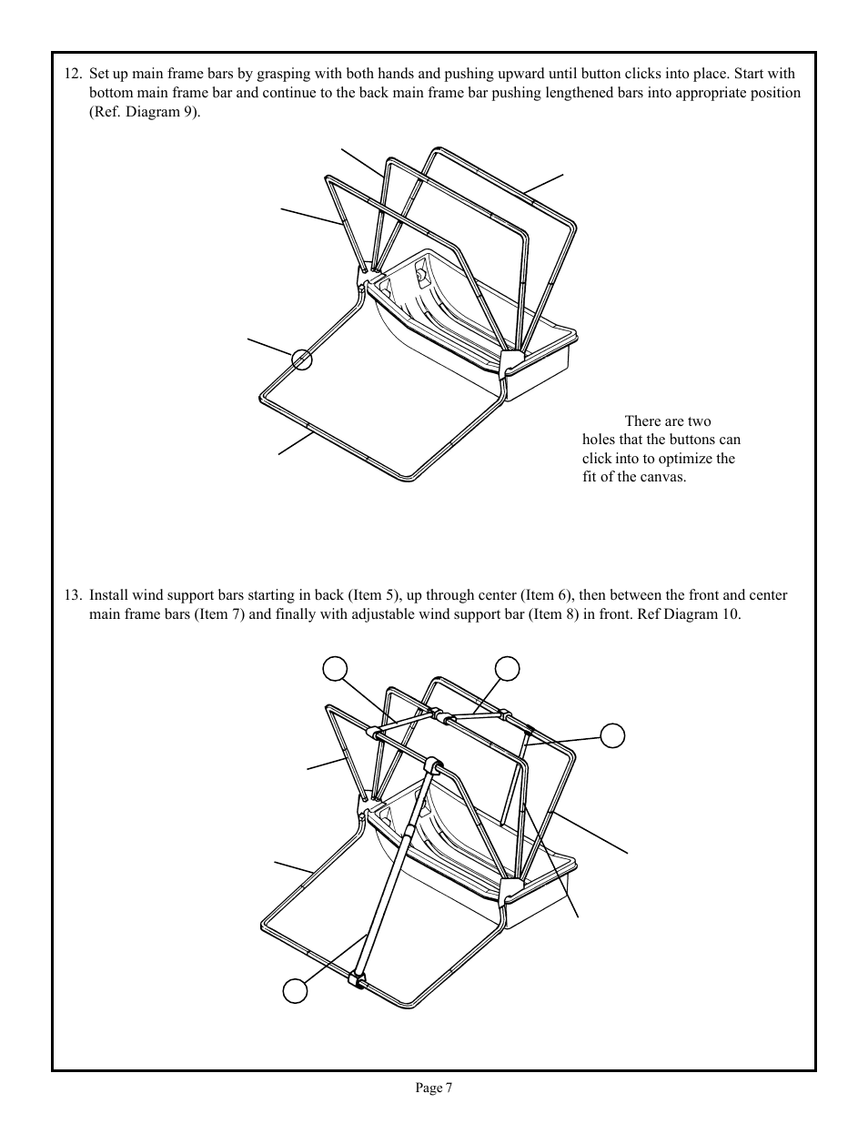 Otter Outdoors Pro Ice Resort User Manual | Page 7 / 10