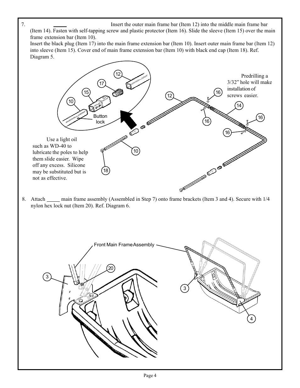 Otter Outdoors Wild Ice Cabin User Manual | Page 4 / 9