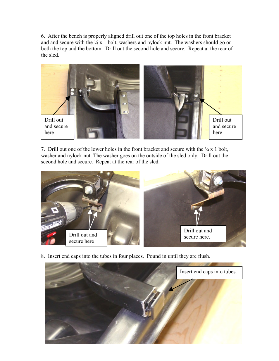 Otter Outdoors XT650 Bench Seat User Manual | Page 4 / 5