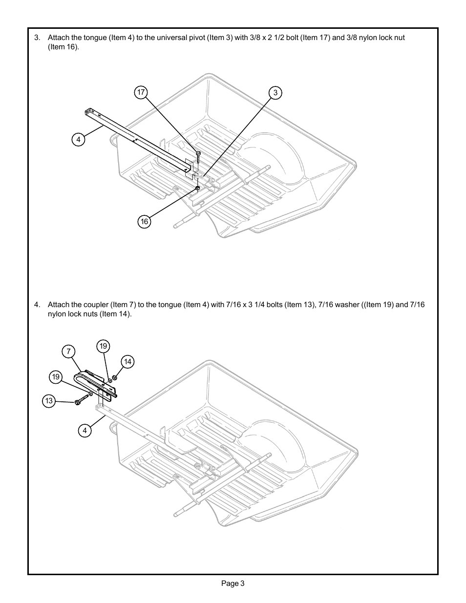 Otter Outdoors Super X IH ATV Trailer User Manual | Page 3 / 5