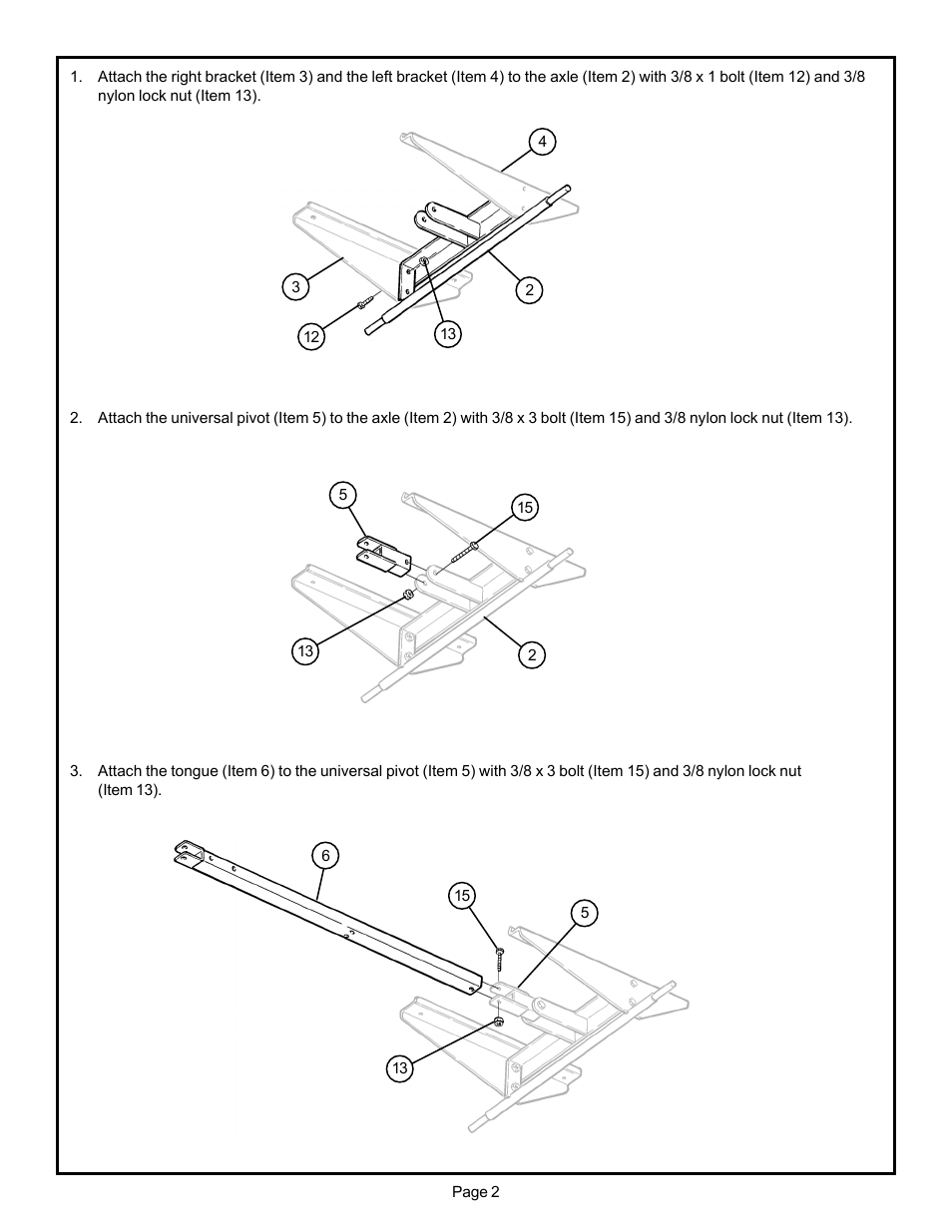 Otter Outdoors Wild Buck ATV Combo Trailer User Manual | Page 2 / 4